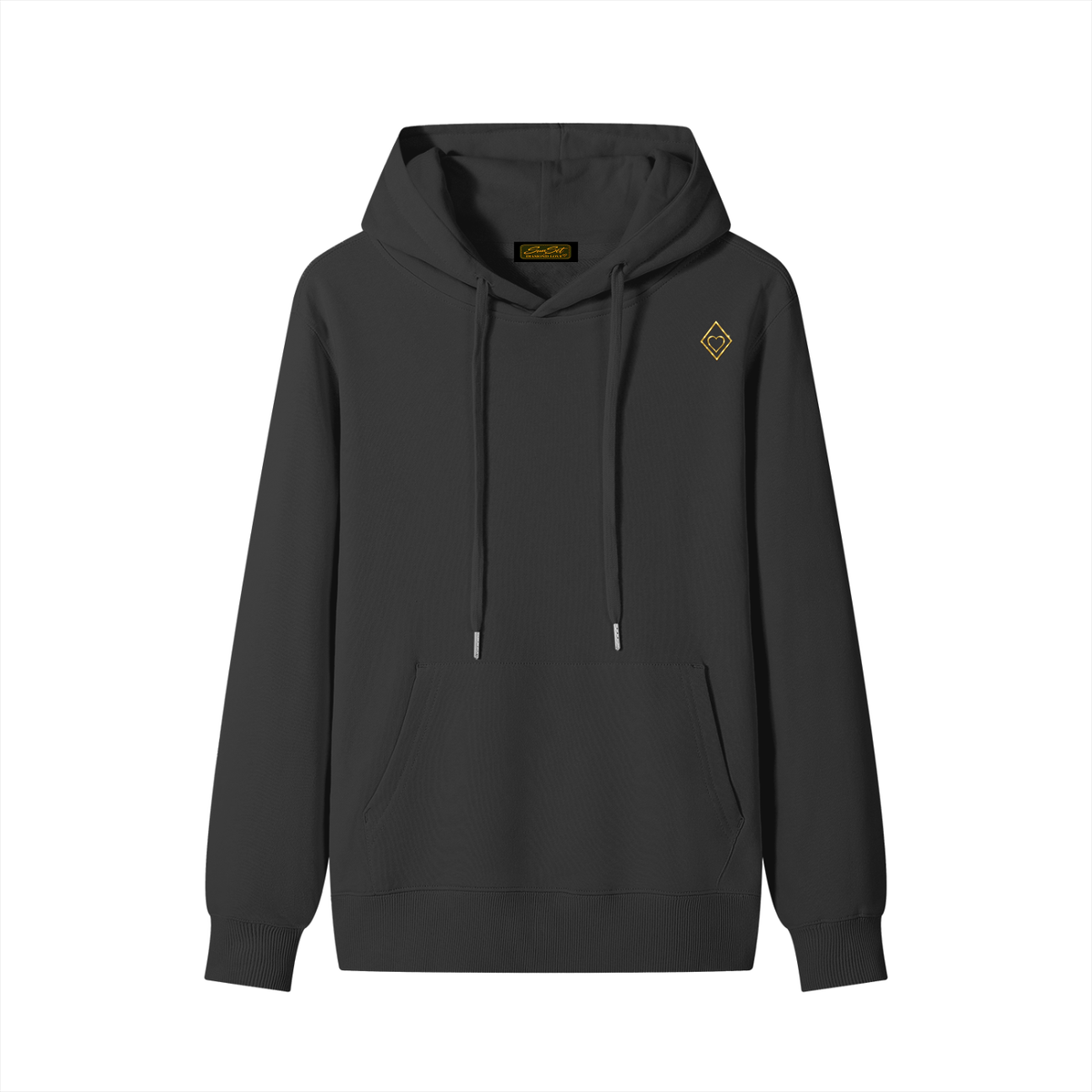 LONELY,WOMEN,HOODIE,ORANGE